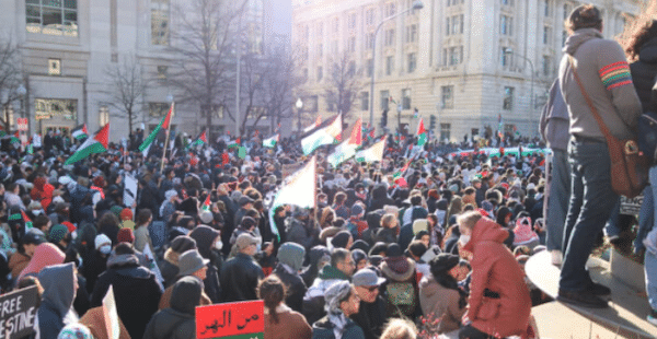 | Freedom Plaza for the March on Washington for Gaza January 13 2024 CC photo Elvert Barnes | MR Online